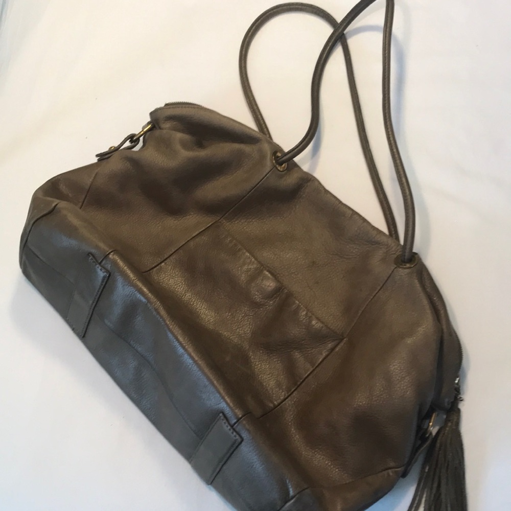 HOBO International Large Pebble Leather Hobo Shoulder Bag - Picture 4 of 12